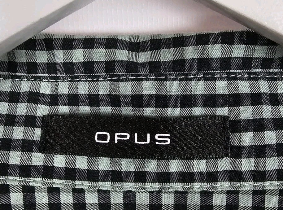 EK10817 Herren Hemd Opus Gr.40 Grün Karriert1