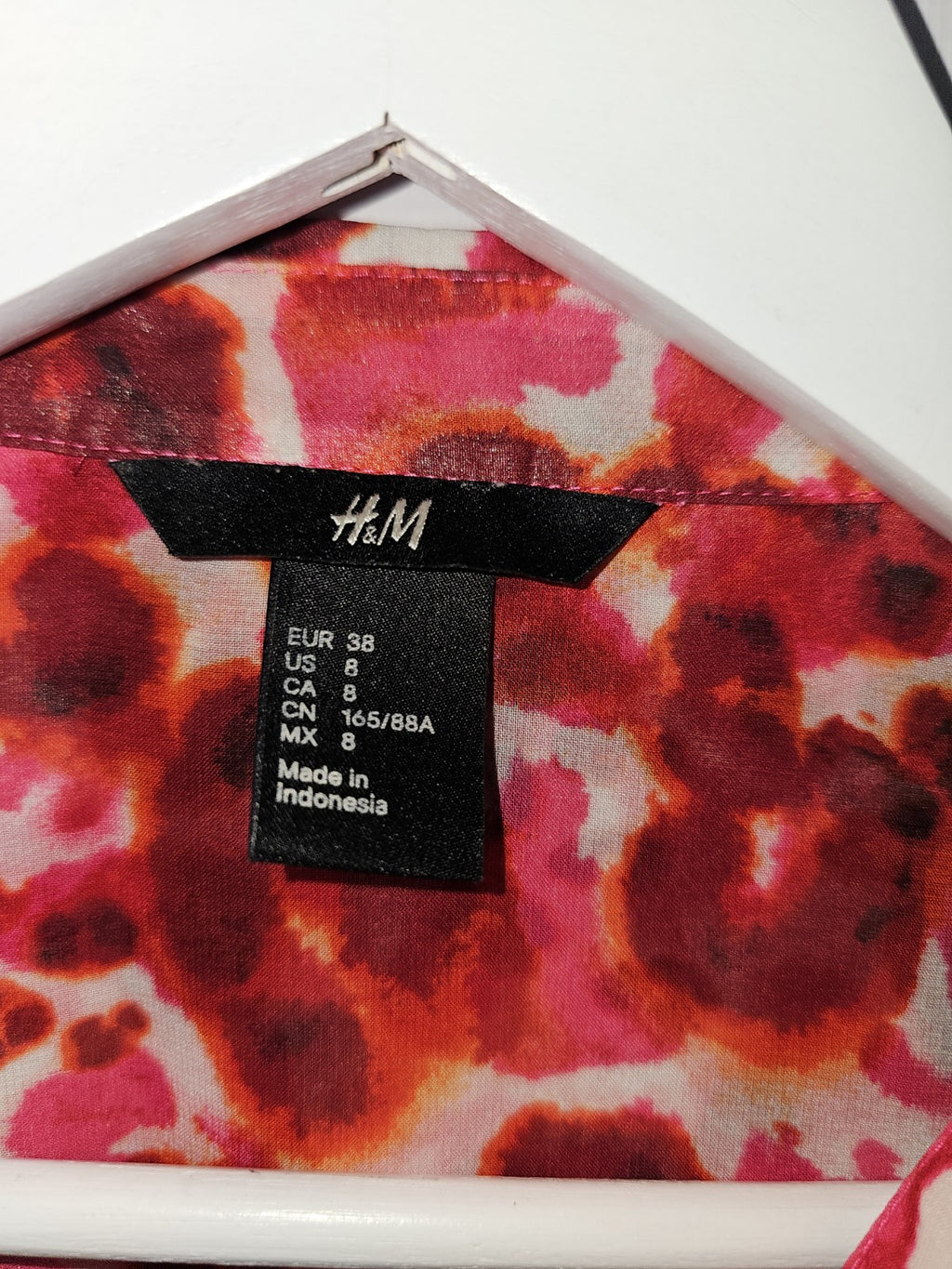 EK8639 Damen Bluse von H&M, Rosa, Gr. 382