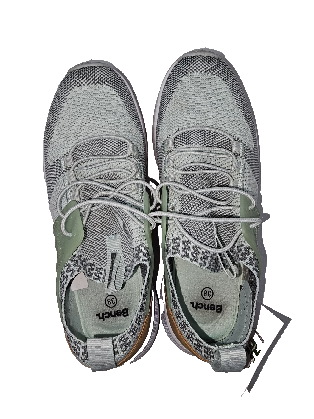 ES0742 Damen Halbschuhe von Bench, grün, Gr.386