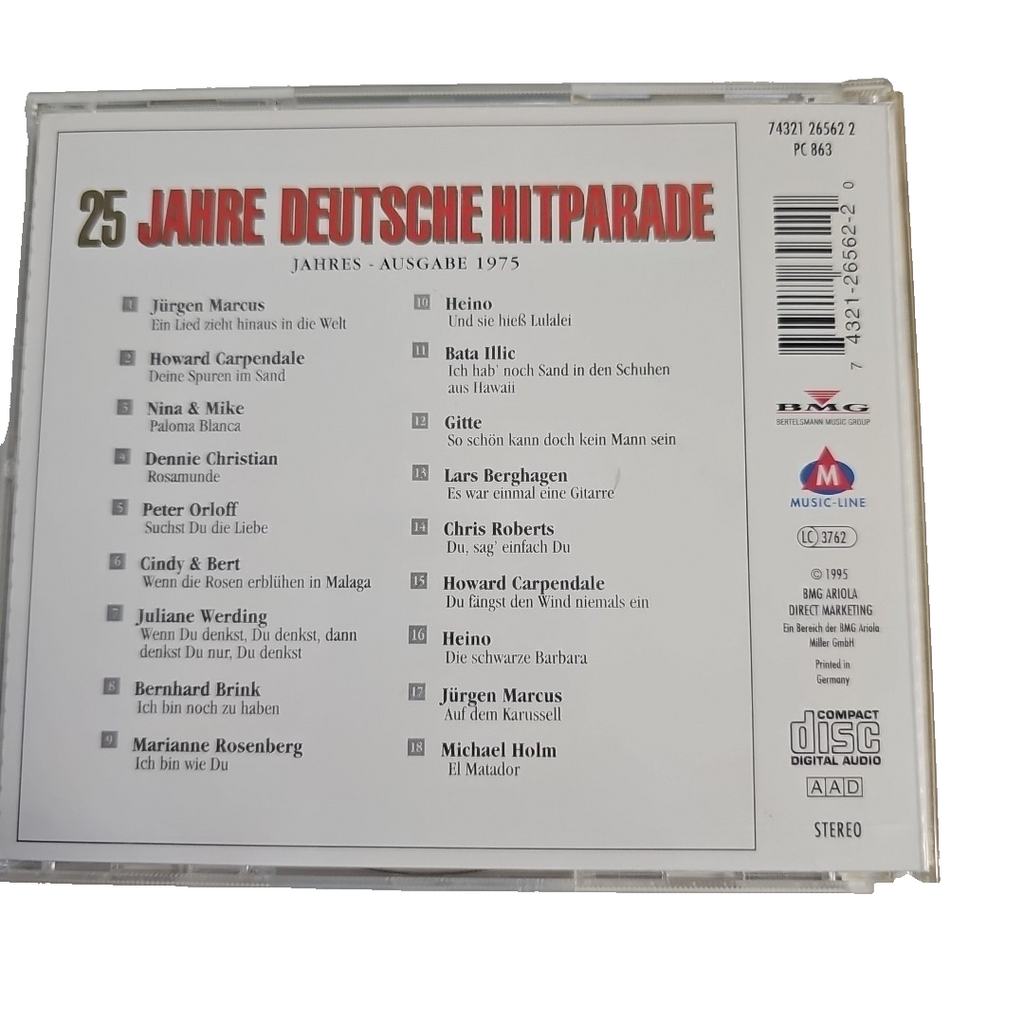 EB3137 25 Jahre deutsche Hitparade (Dieter Thomas Heck) 1975:Jürgen Marcus2