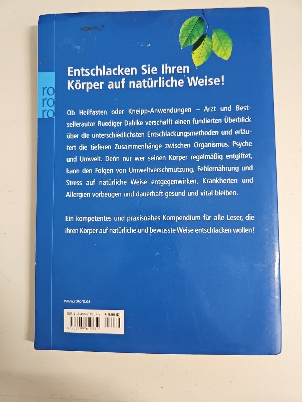 EB691 Entschlacken, Entgiften, Entspannen  von Dahlke, Rüdiger 1