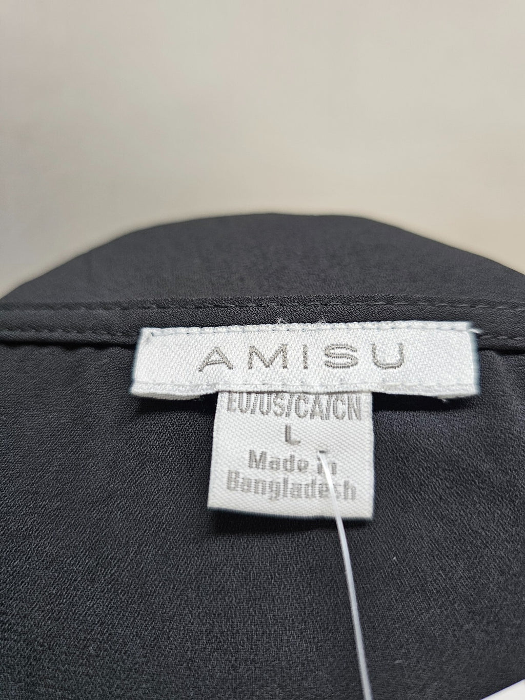 EK6357 Damen Bluse von Amisu, schwarz, Gr.L4