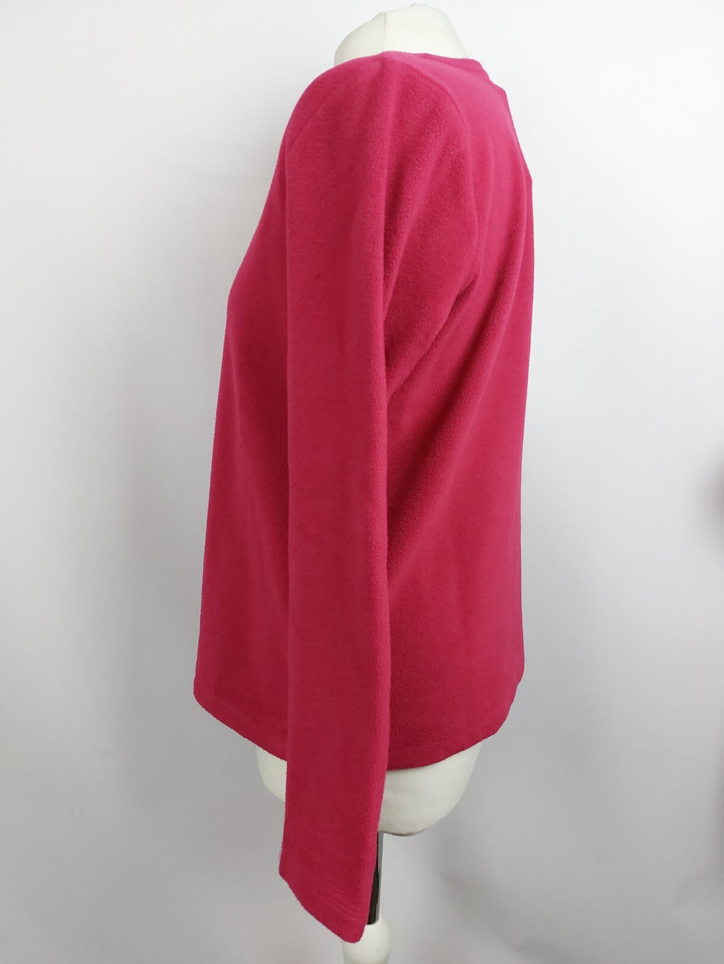 EK4099 Damen Fleecepullover von Land´s End, rot, Gr. S1
