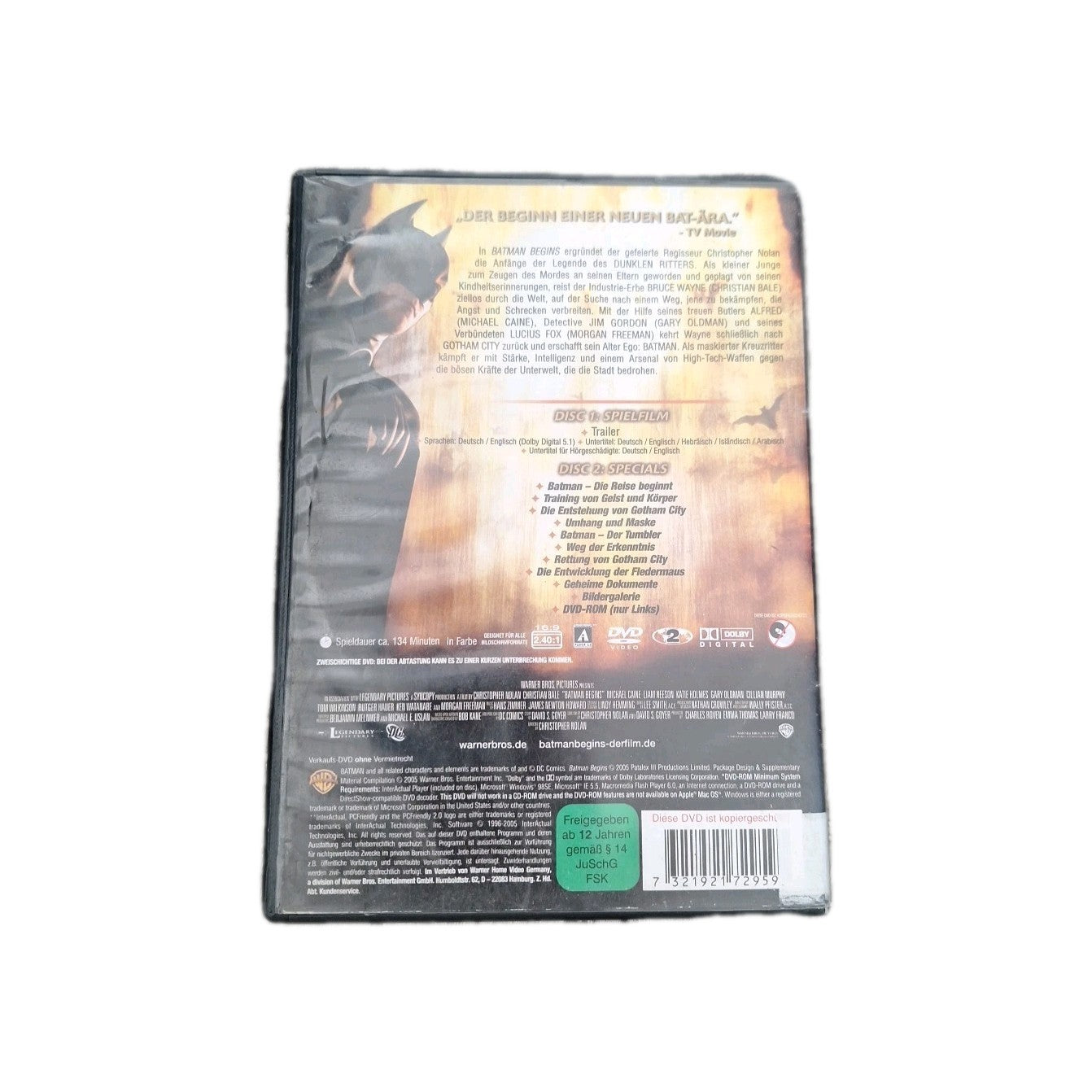 EB3644 Batman Begins (Special Edition, 2 DVDs) von Christop... | DVD |1