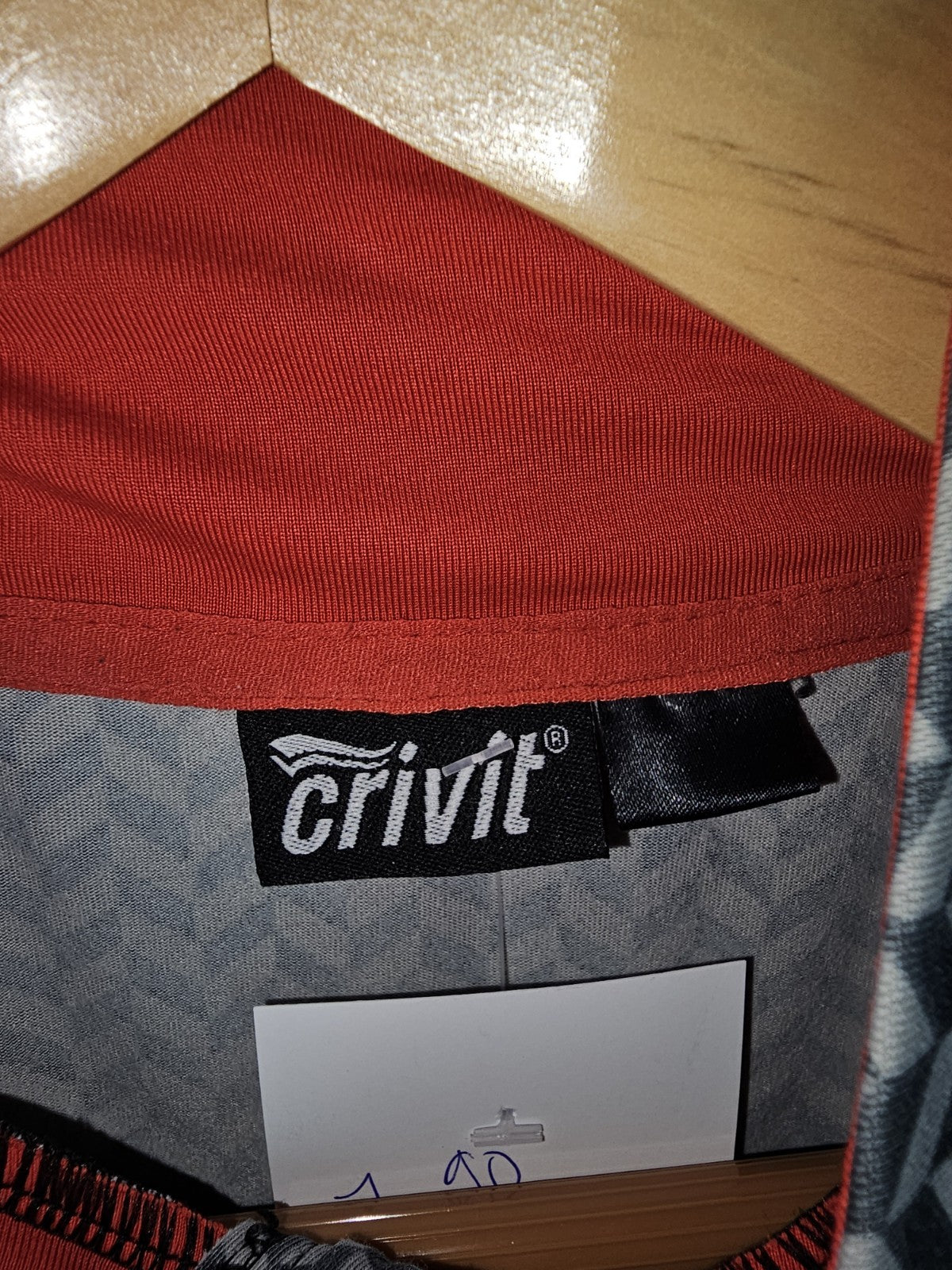EK7889 Damen Sportshirt von Crivit, Grau. Gr. M-L2