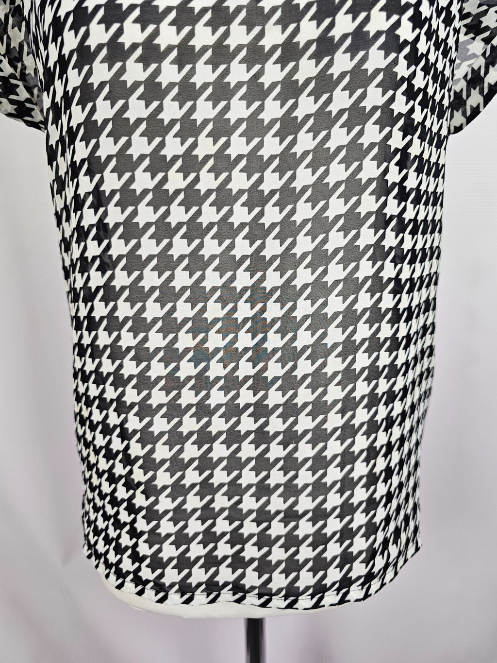 EK5617 Damen Bluse von Yessica by C&A, schwarz/weiß, Gr. 382