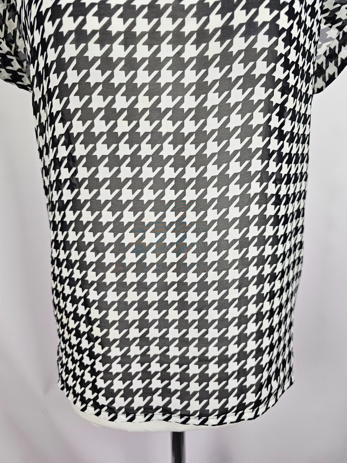 EK5617 Damen Bluse von Yessica by C&A, schwarz/weiß, Gr. 382