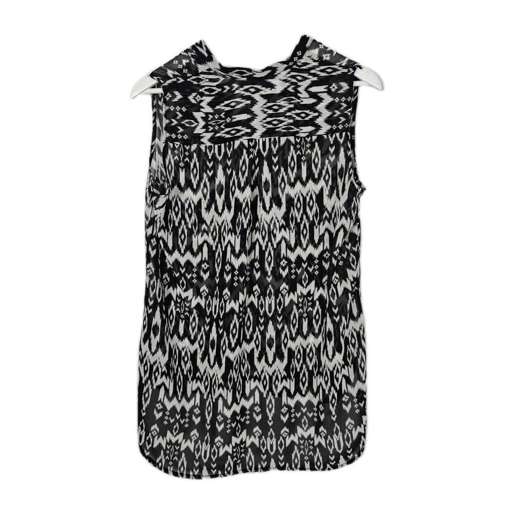 EK8981 Damen Bluse von Colors Of The World, schwarz-weiß, Gr.383