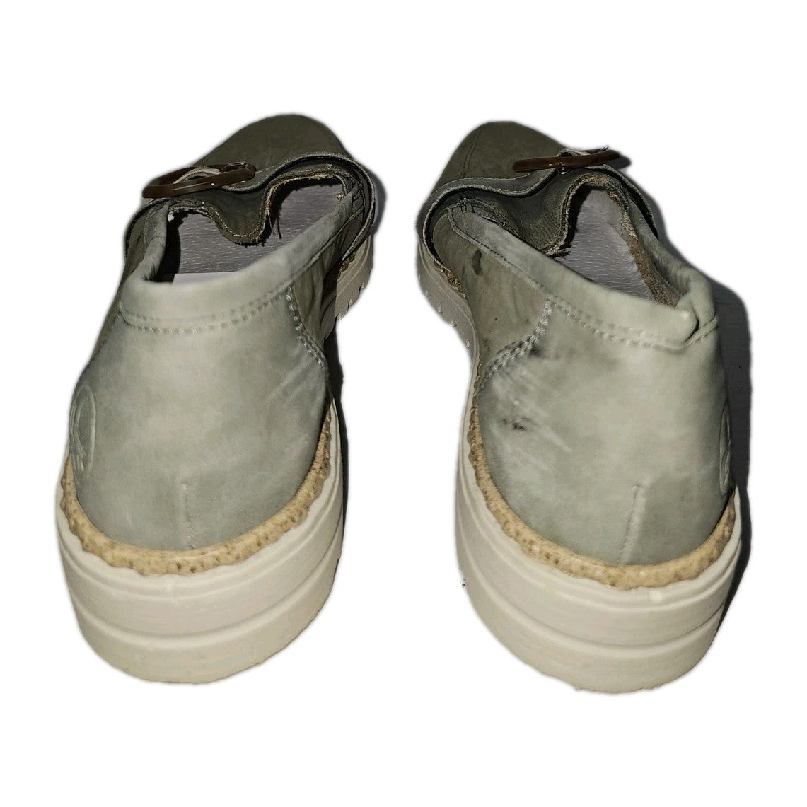 ES779 Damen Slipper von Rieker, grün, Gr.405