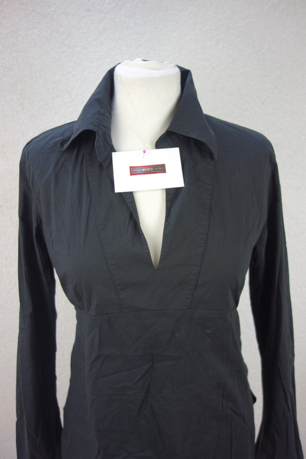 EK3884 Damen Bluse von United Colors of Benetton, schwarz, Gr.S1