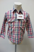 EK3658 Kinder Hemd/Bluse von Vertbaudet, kariert, Gr. 1100