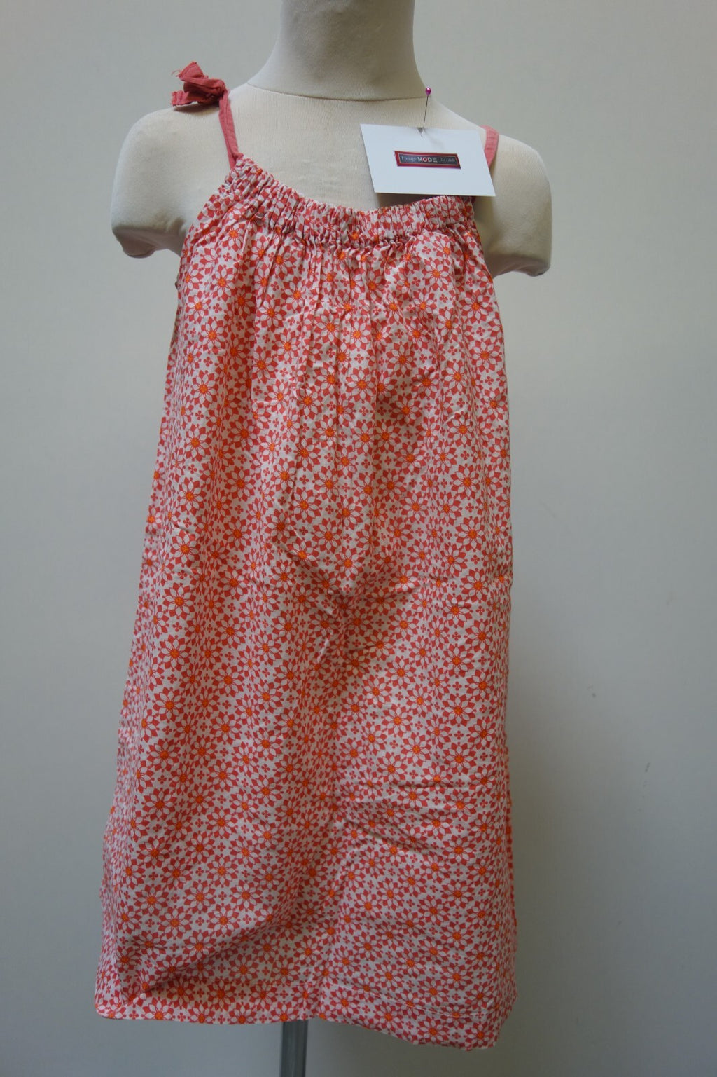 EK3655 Mädchen Kleid von vertbaudet, geblümt, Gr. 134/1400