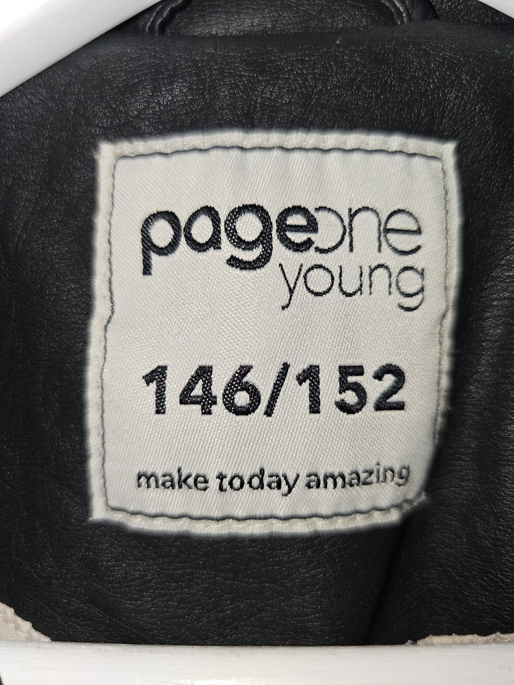 EK11061 Mädchen Jacke von PageOneYoung, schwarz, Gr.146/1521