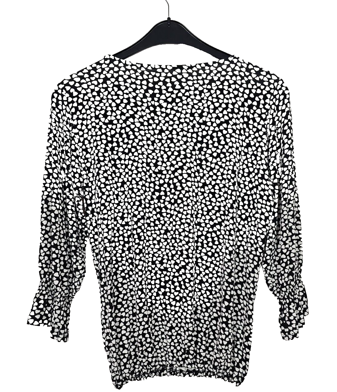 EK2763 Damen Bluse, Schwarz, Gr.M2