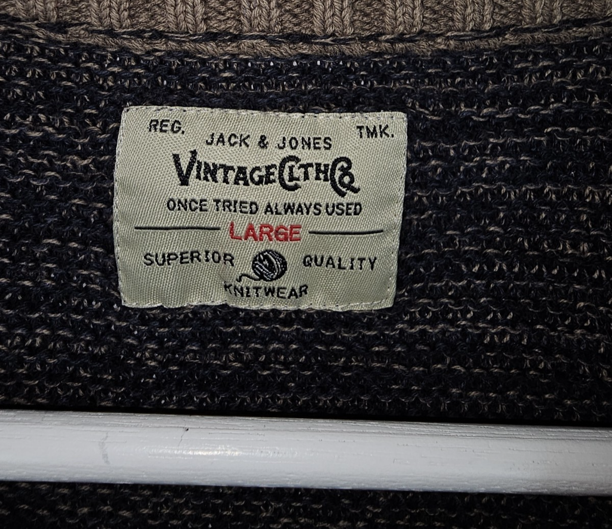 EK7988 Herren Pullover von Jack&Jones, grau, Gr. L2