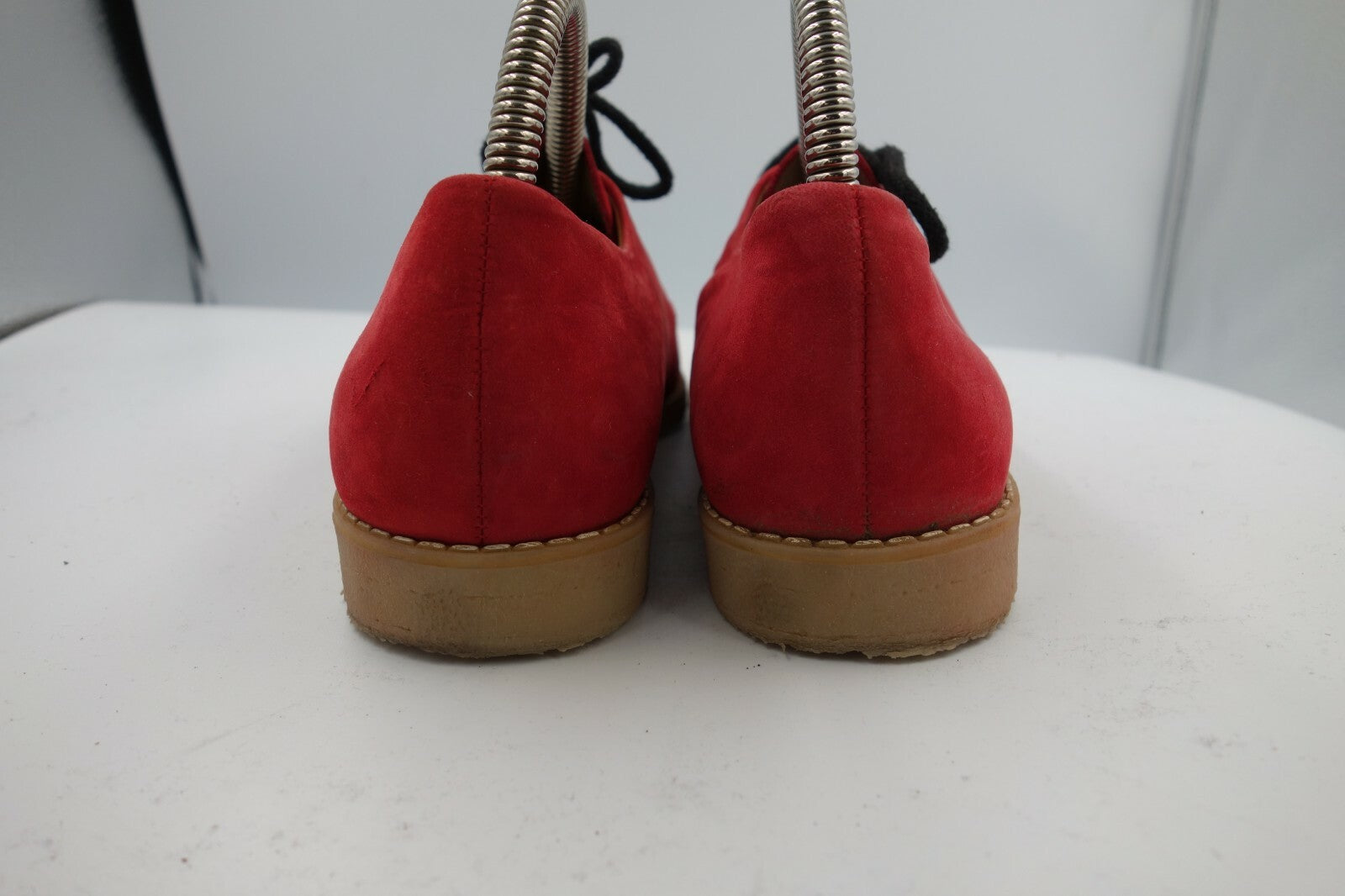 ES0692 Halbschuhe, Original Däumling Jugend Schuhe, rot, Gr. 363