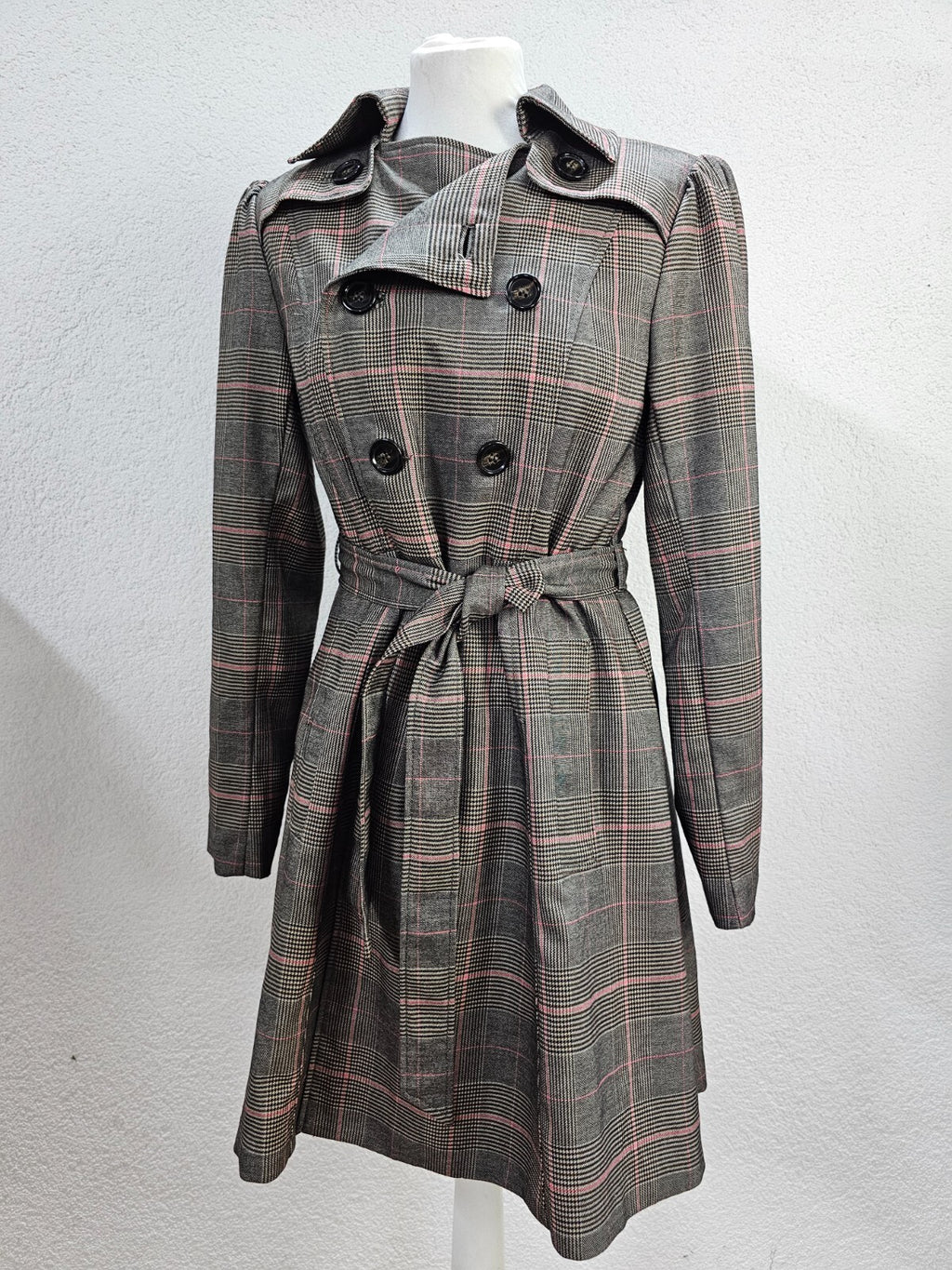EK5988 Damen Mantel von H&M, braun-rosa, Gr.38 (nach Größentabelle)0