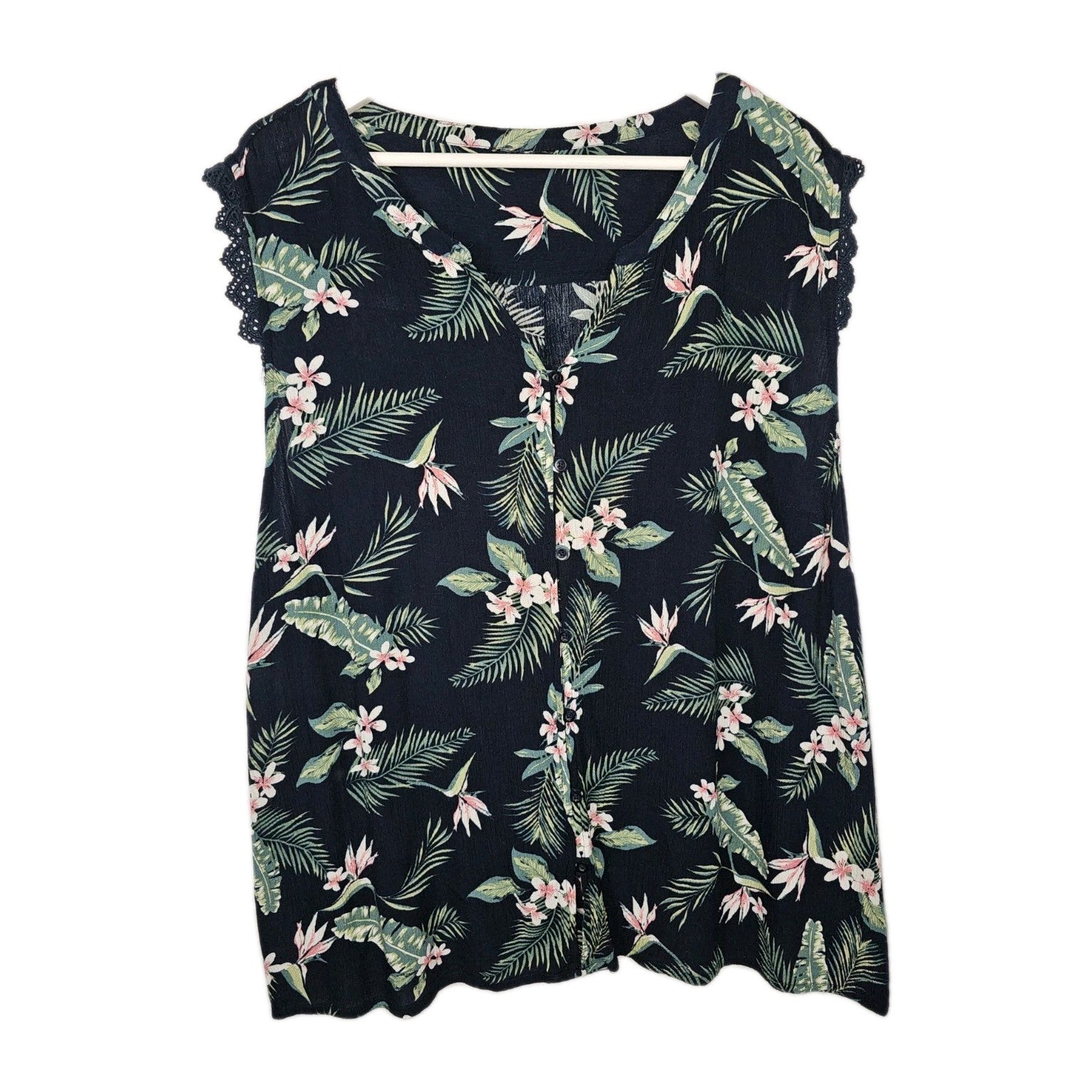 EK10963 Damen Bluse, blau, Gr.L0
