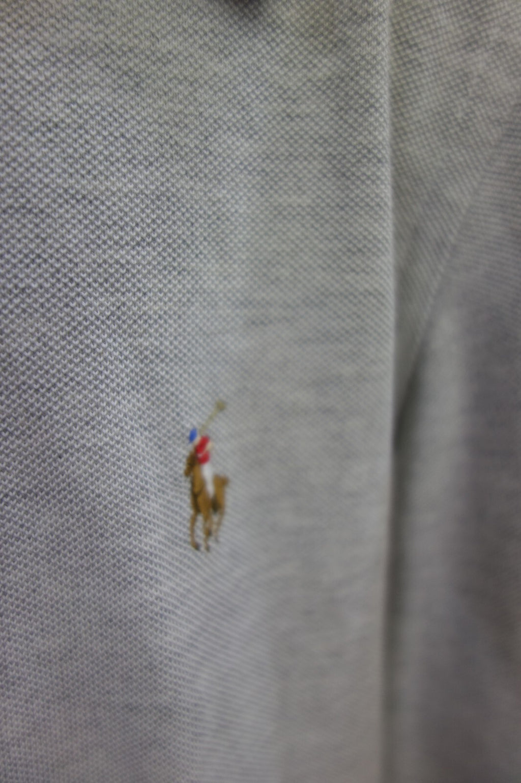 EK3968 Kinder Polo von Ralph Lauren, grau, Gr. S2