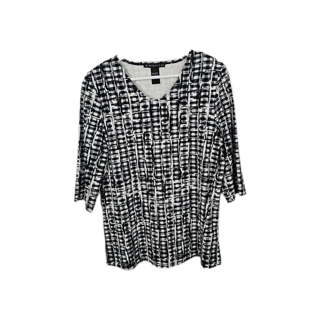 EK9330 Damen T-Shirt Citiknits Gr.S Schwarz0