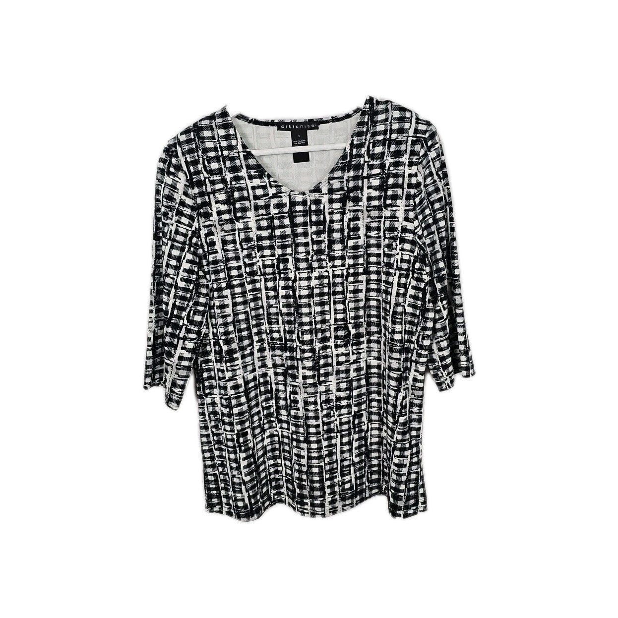 EK9330 Damen T-Shirt Citiknits Gr.S Schwarz0