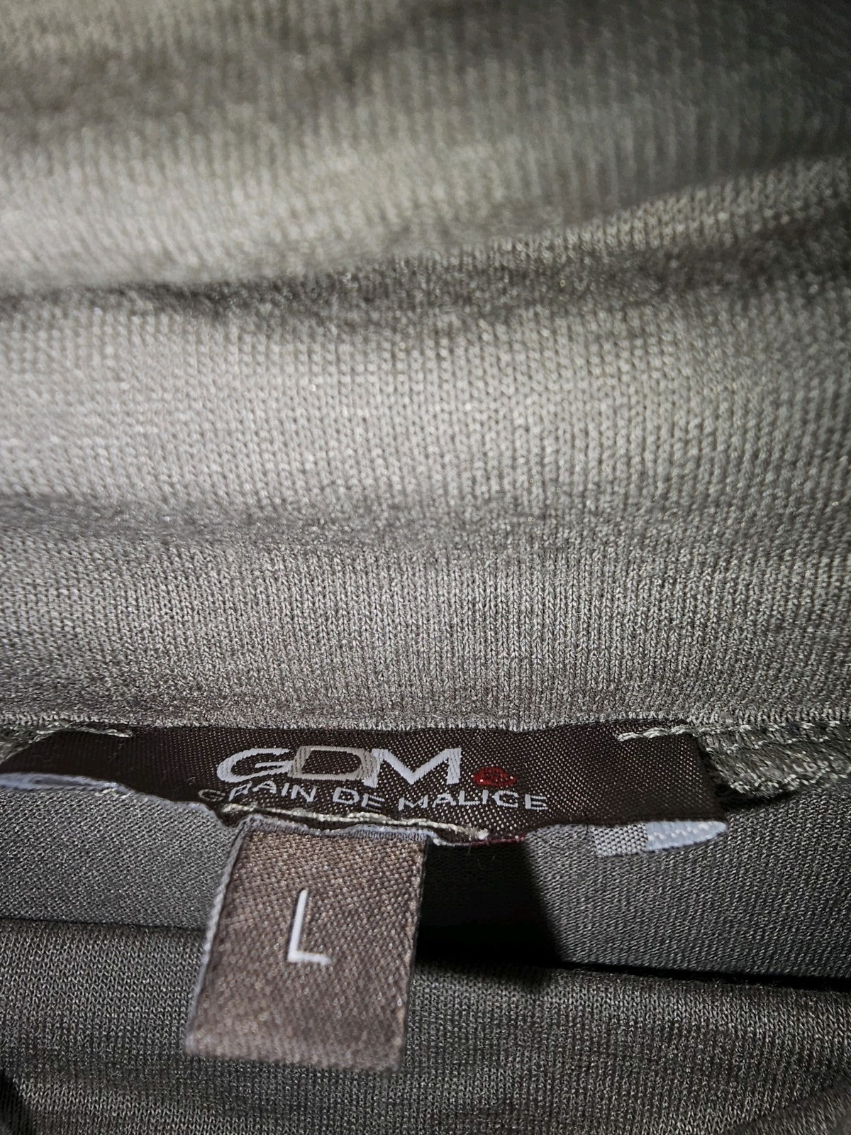 EK7817 Damen Langarmshirt von Grain de Malice, braun, Gr.L2
