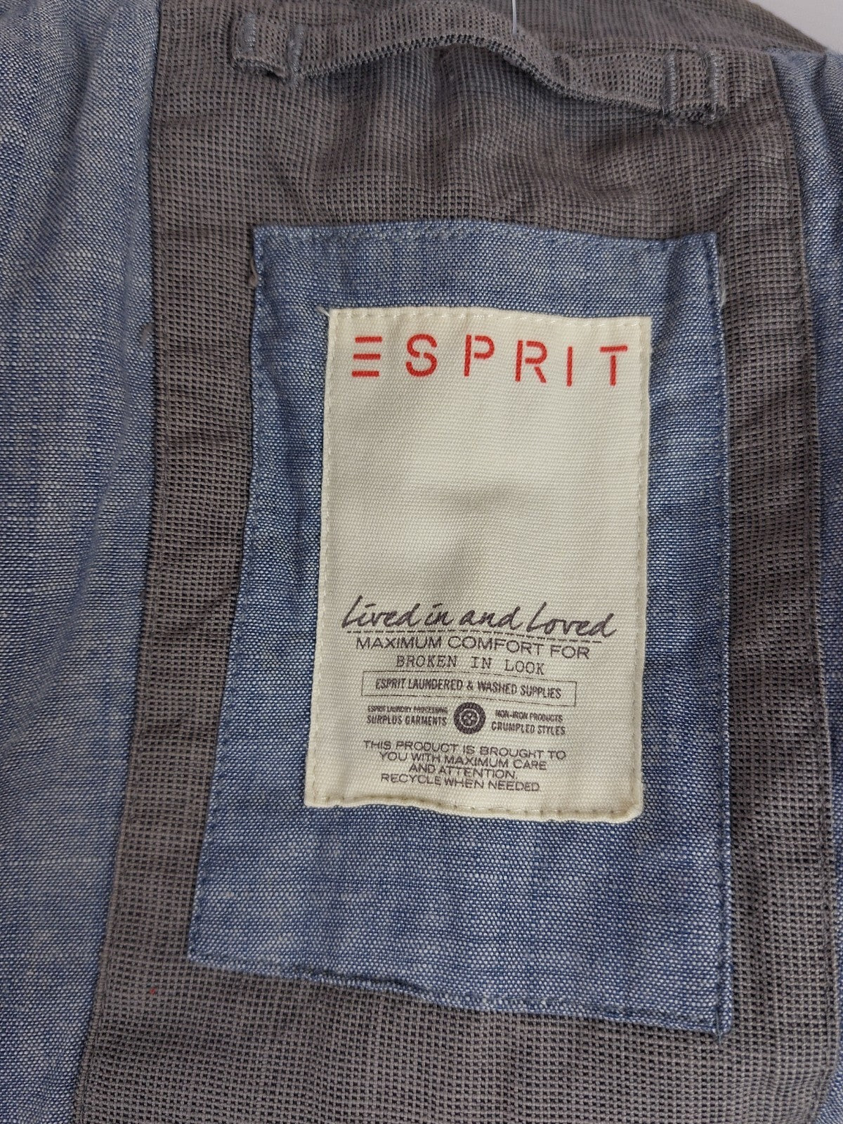EK5077 Herren Jackett von Esprit, grau, Gr. S8
