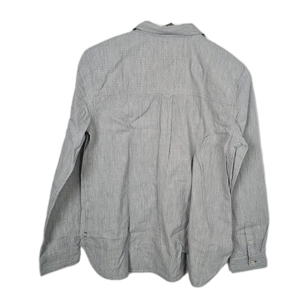 EK9101 Herren Hemd von Hilfiger Denim, Grau, Gr. M4