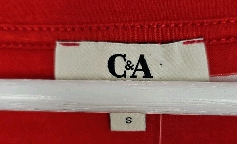EK9812 Damen T-Shirt C&A Gr.s Rot1