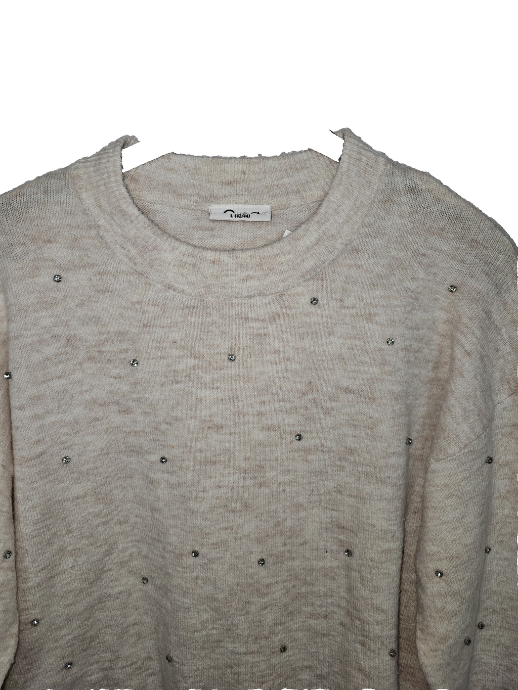 EK7569 Damen Pullover von Gina, beige, Gr.L (42/44)1