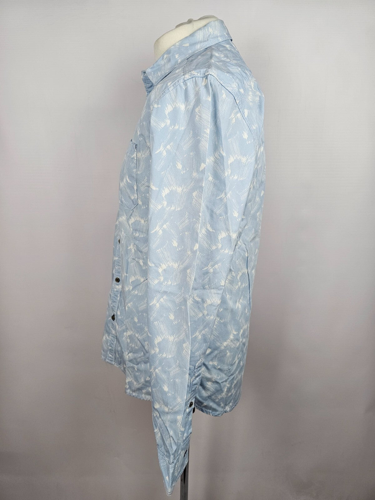 EK5522 Herren Hemd von Jules, blau/weiß, Gr. L3