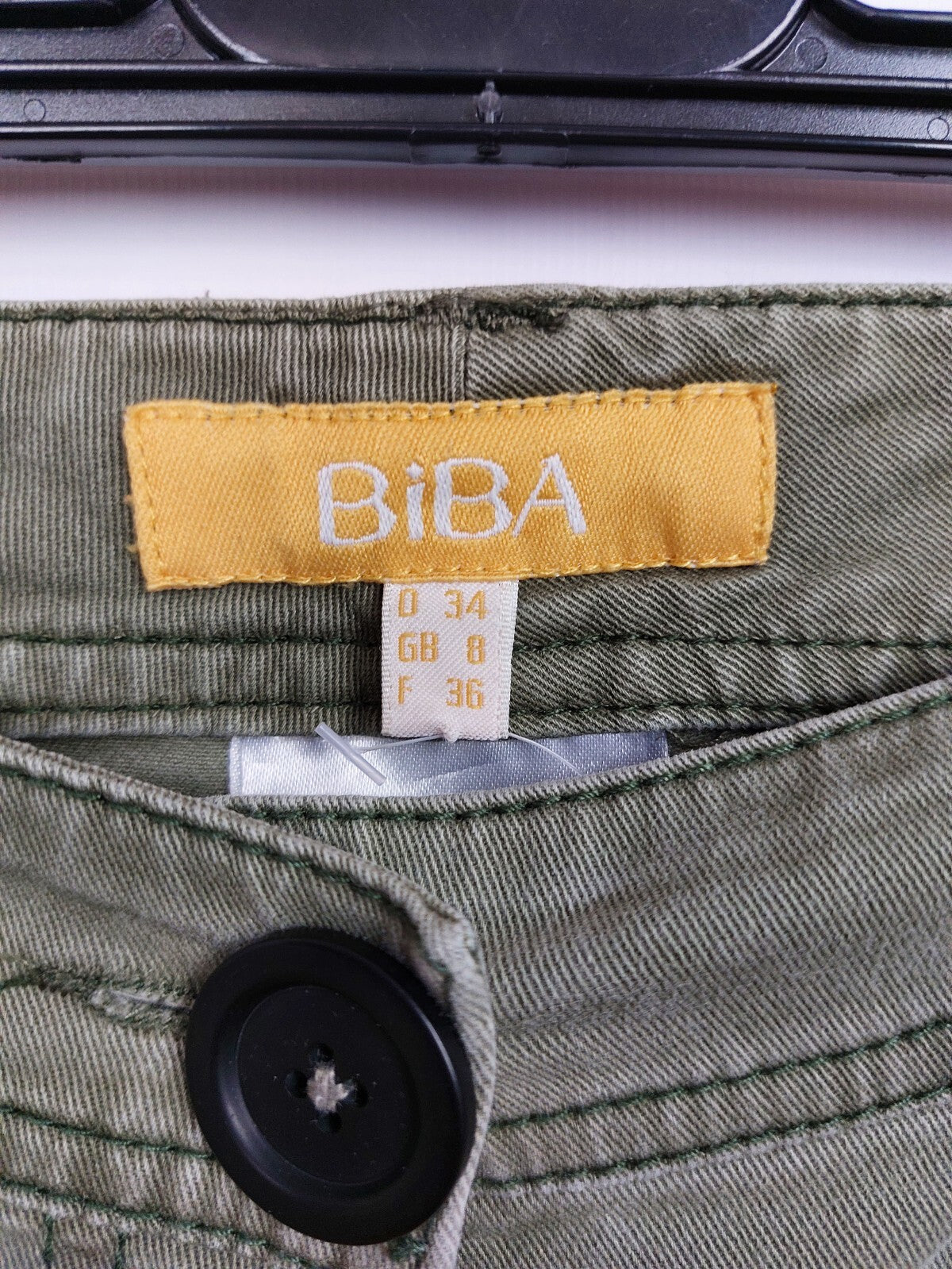 EK1769 Damen Jeans von BiBA, grün, Gr.345
