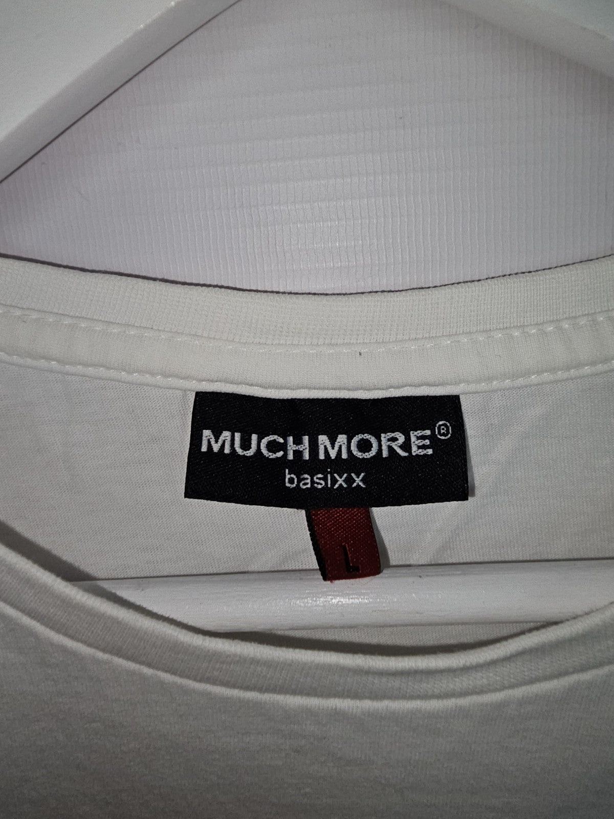 EK9992 Herren Trägershirt von MuchMore, Weiß, Gr. L1