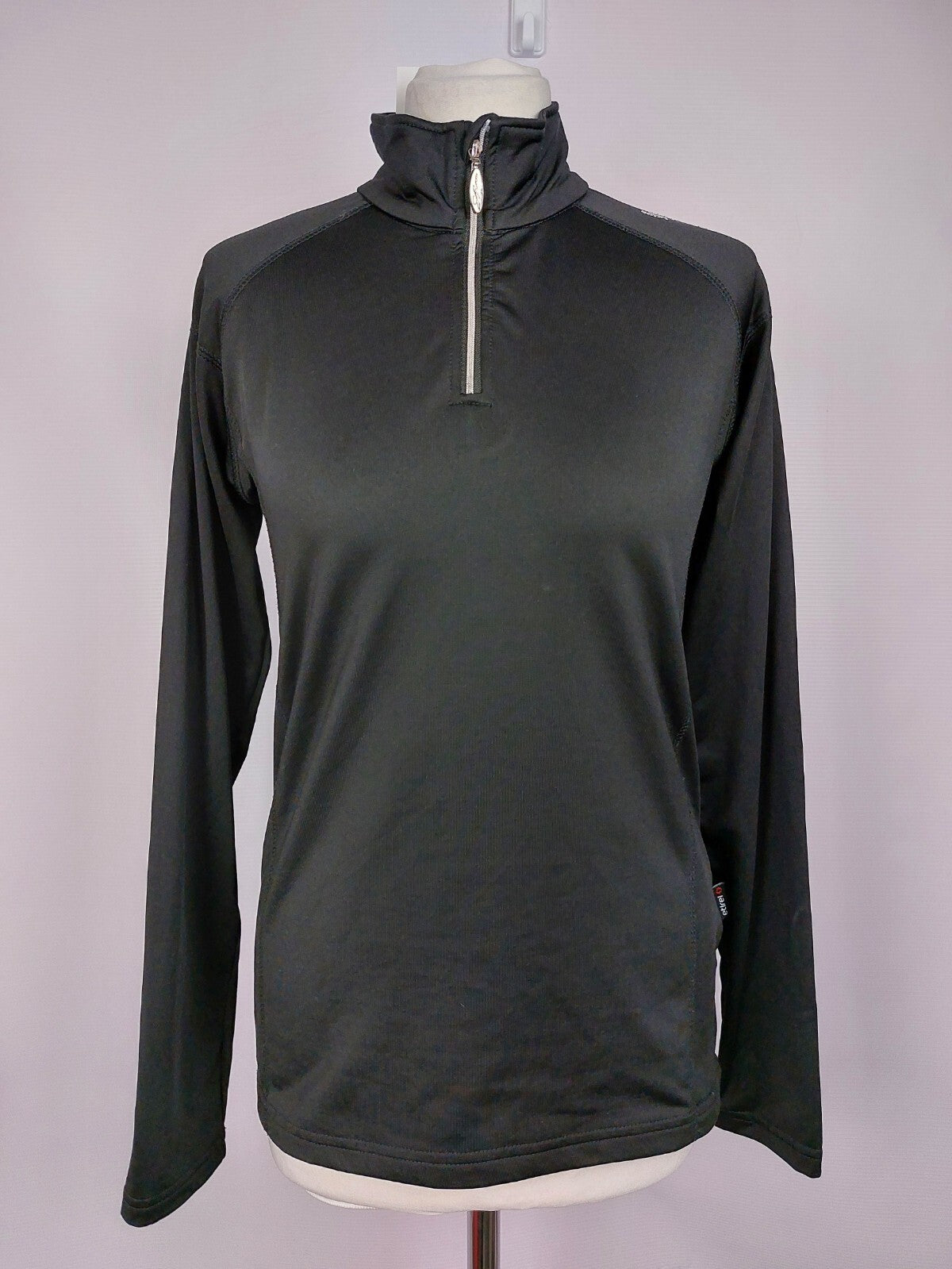 EK1578 Damen Sport Langarmshirt von Safine by Etirel, schwarz, Gr.380
