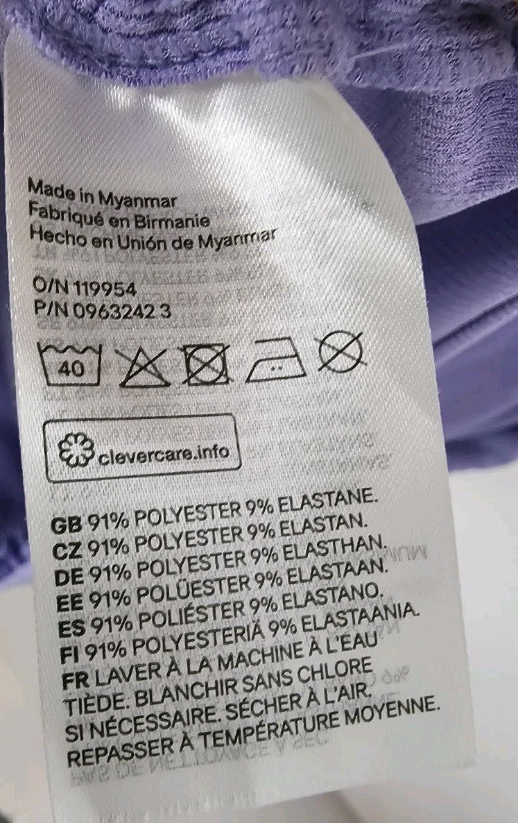 EK9366 Damen Kleid von H&M, Lila, Gr. M5