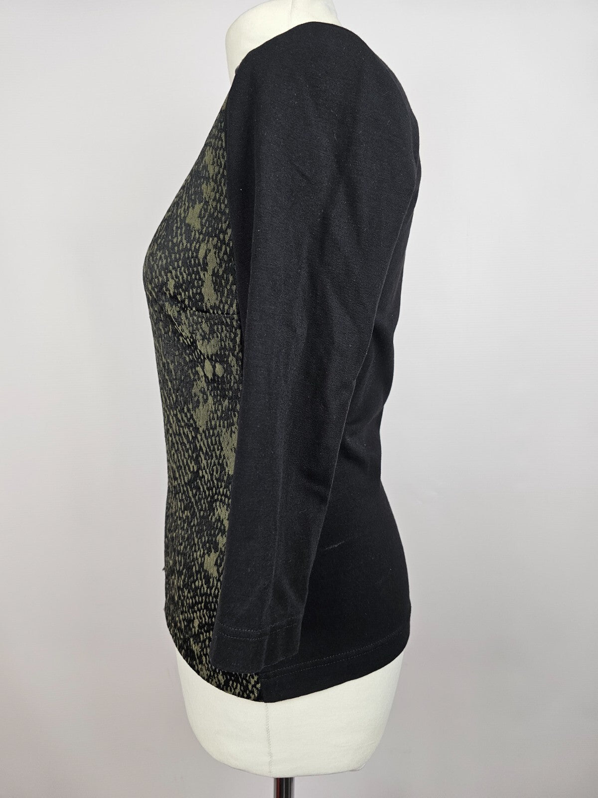 EK5404 Damen Shirt von Summum, schwarz-grün, Gr.342