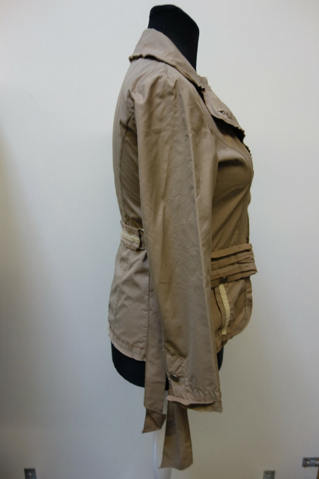 EK1173 Damen Jacke von Alba Moda, beige, Gr. 402