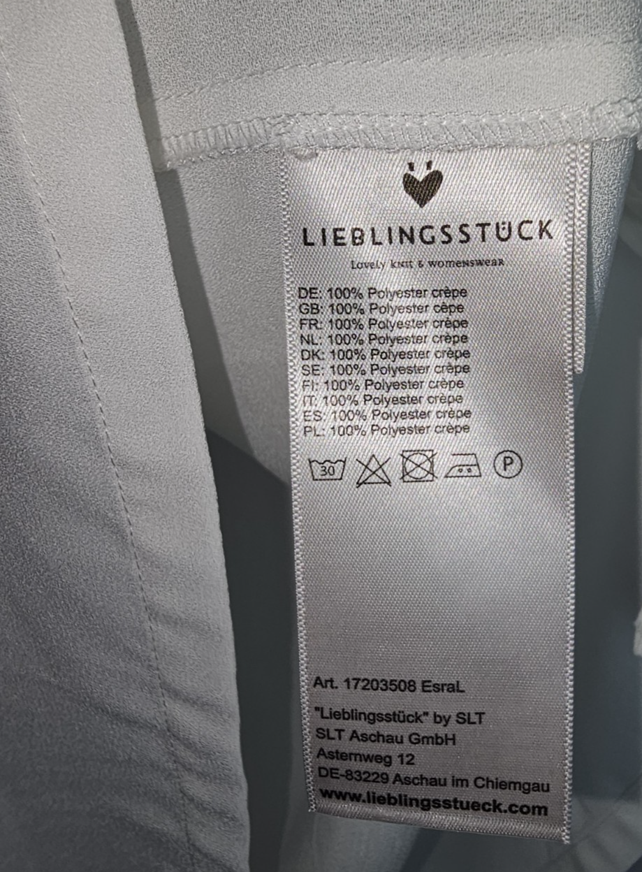 EK8001 Damen Bluse von Lieblingsstück, weiß, Gr.402