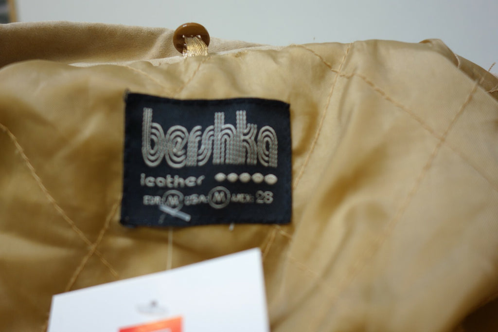 EK0998 Damen Mantel von Bershka, hellbraun, Gr. M5