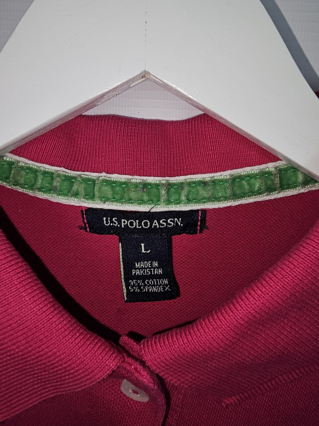 EK8245 Damen Tshirt von U.S Polo Assn. , Pink, Gr. L3