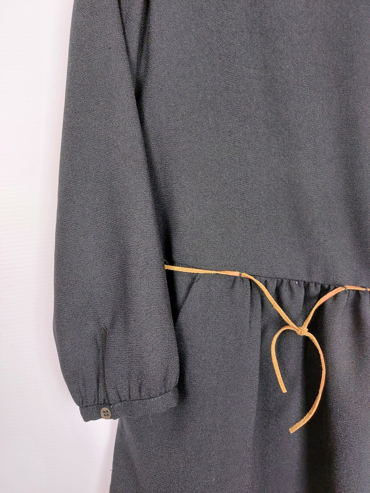 EK2841 Mädchen kleid von Zara, schwarz, Gr.1401