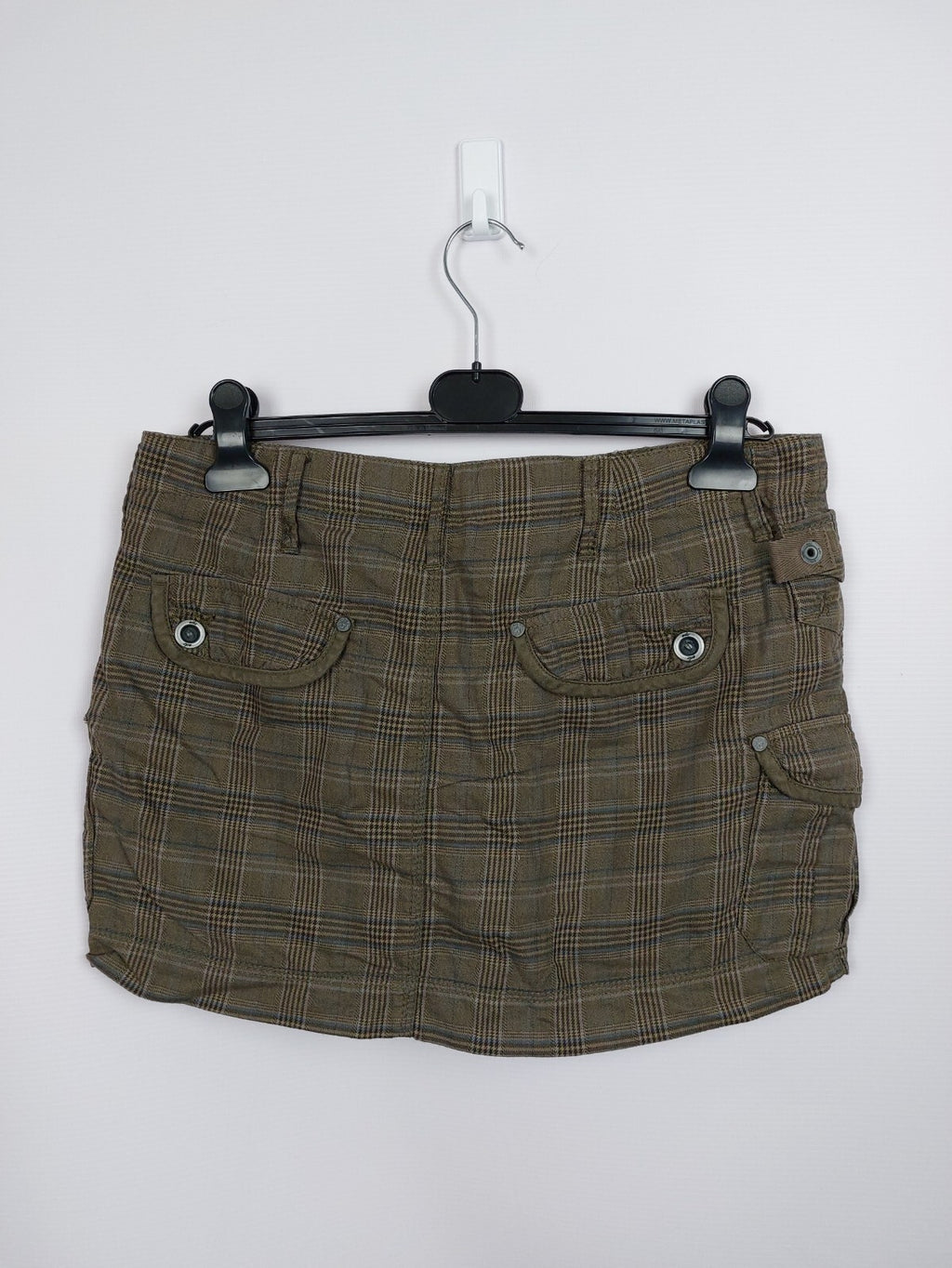 EK4435 Damen Rock von edc by Esprit, braun kariert, Gr. 384