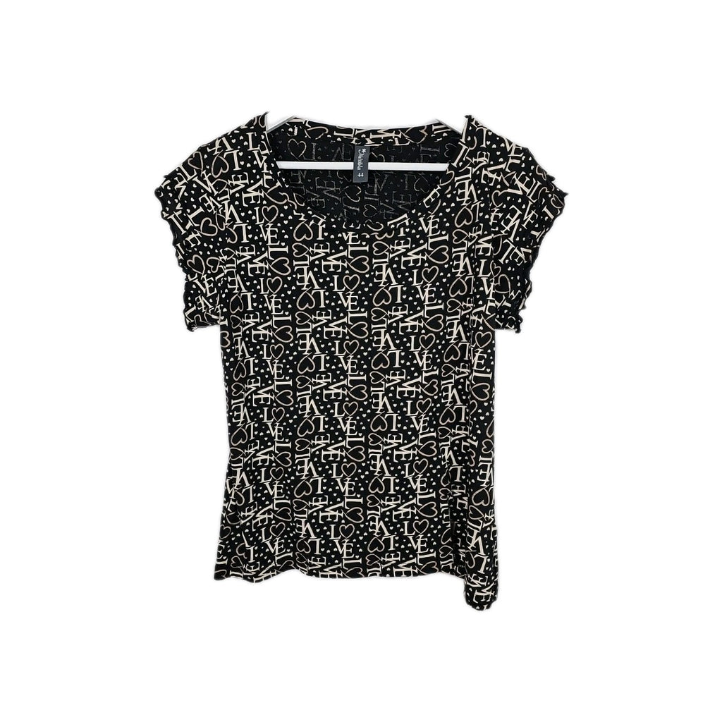 EK10031 Damen T-Shirt Multiblu Gr.44 Schwarz0