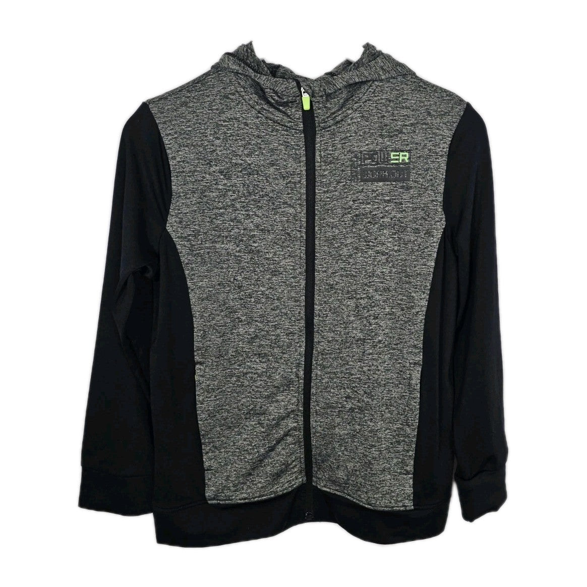 EK9001 Jungen Jacke von Yigga, grau-schwarz, Gr.146/1520