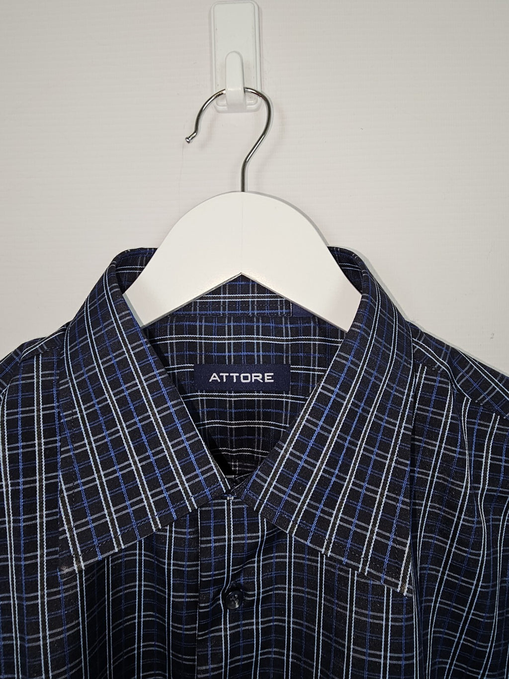 EK6975 Herren Hemd von Attore, Blau, Gr.16½ 423