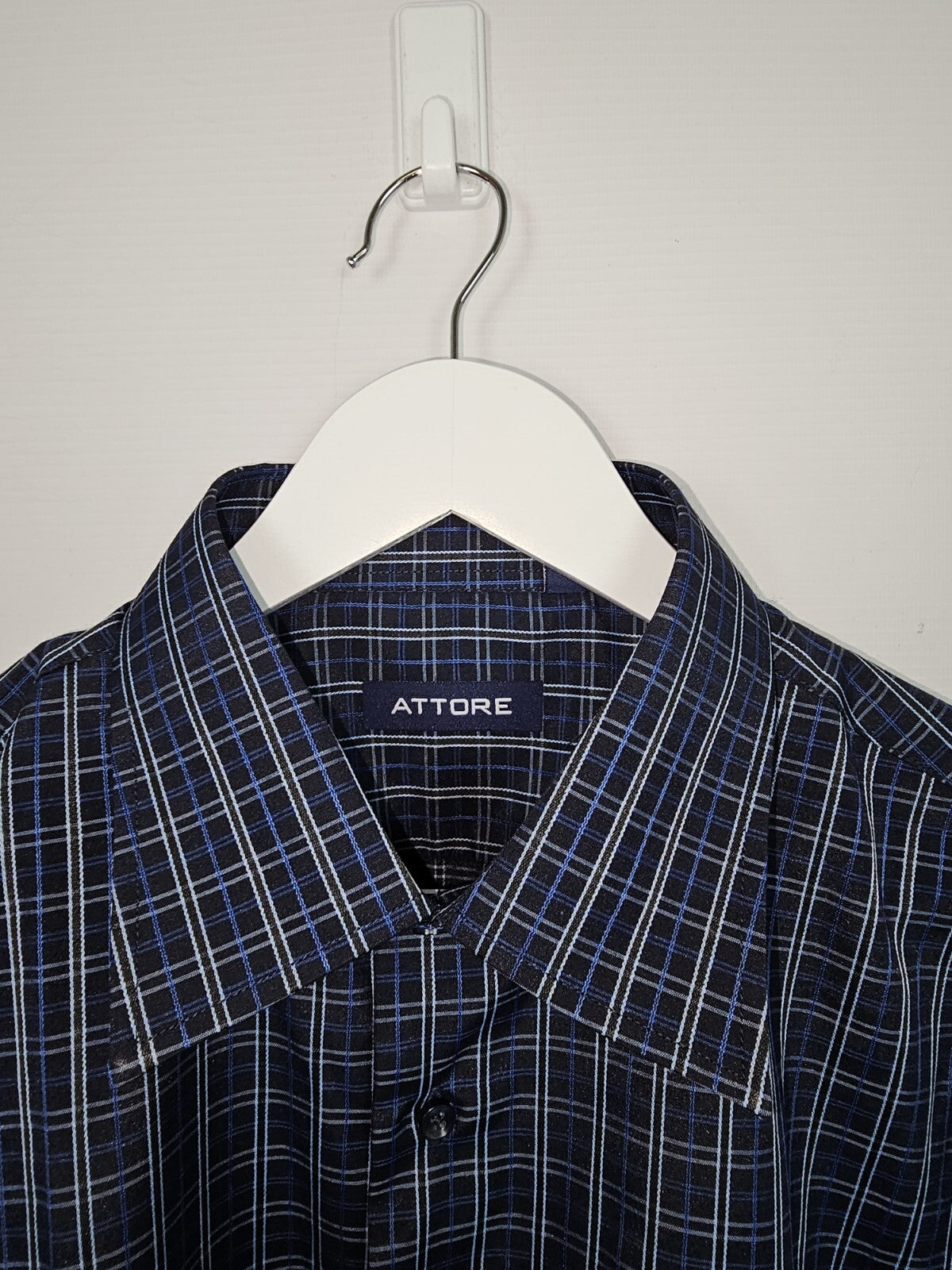 EK6975 Herren Hemd von Attore, Blau, Gr.16½ 423