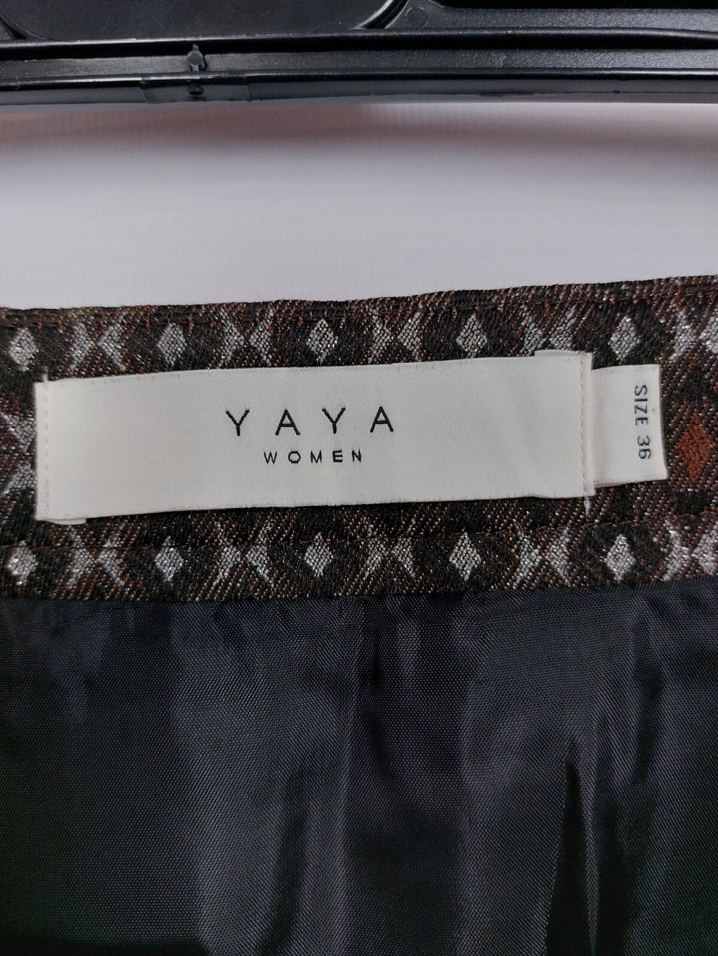 EK4841 Damen Rock von Yaya, braun/grau, Gr. 362