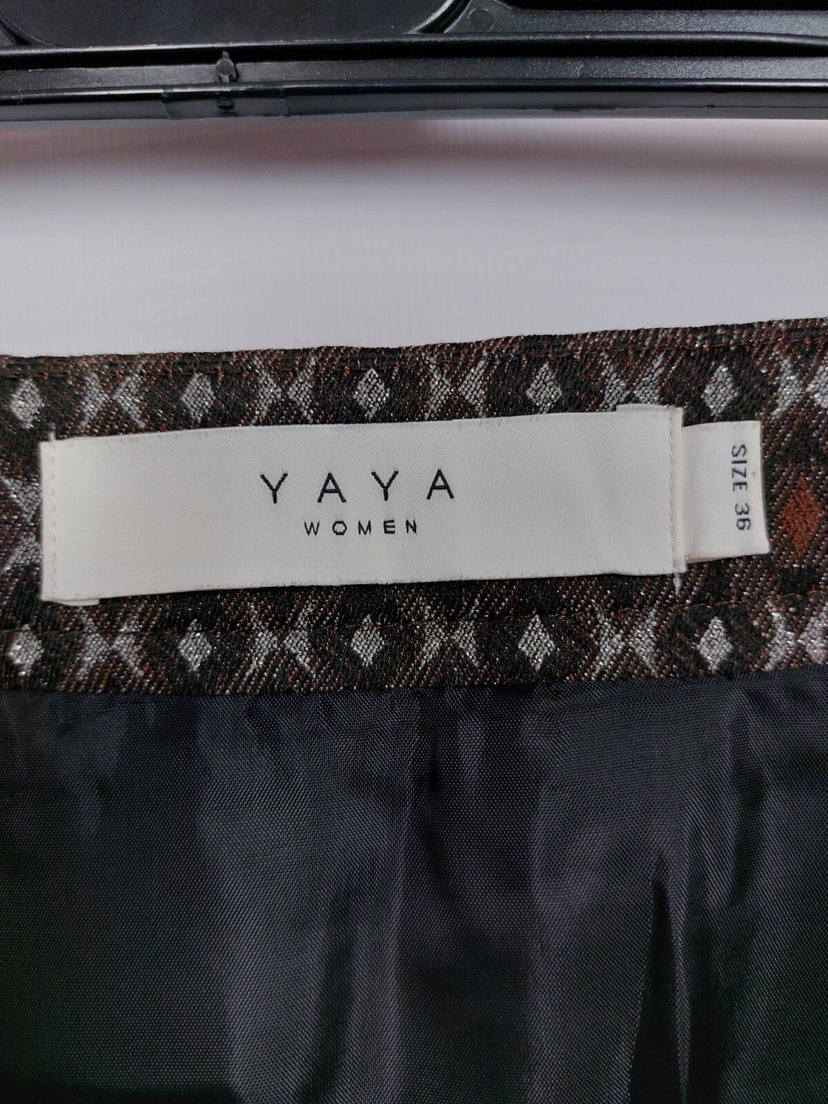 EK4841 Damen Rock von Yaya, braun/grau, Gr. 362