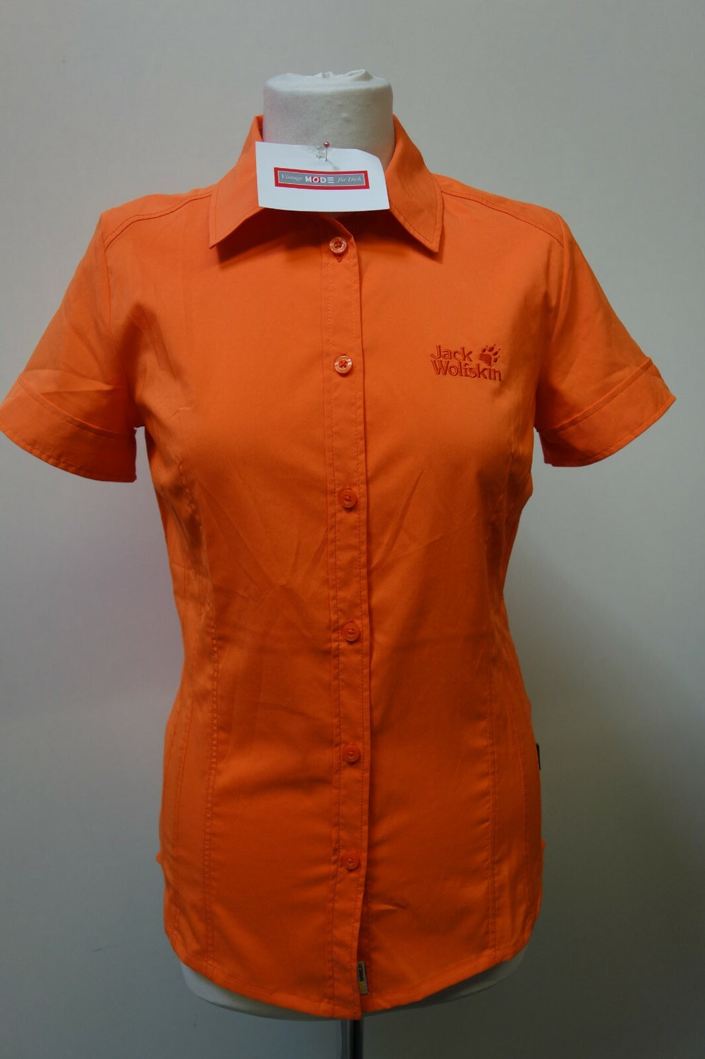 Outdoor Bluse von Jack Wolfskin Orange xs EK0381 wie neu0