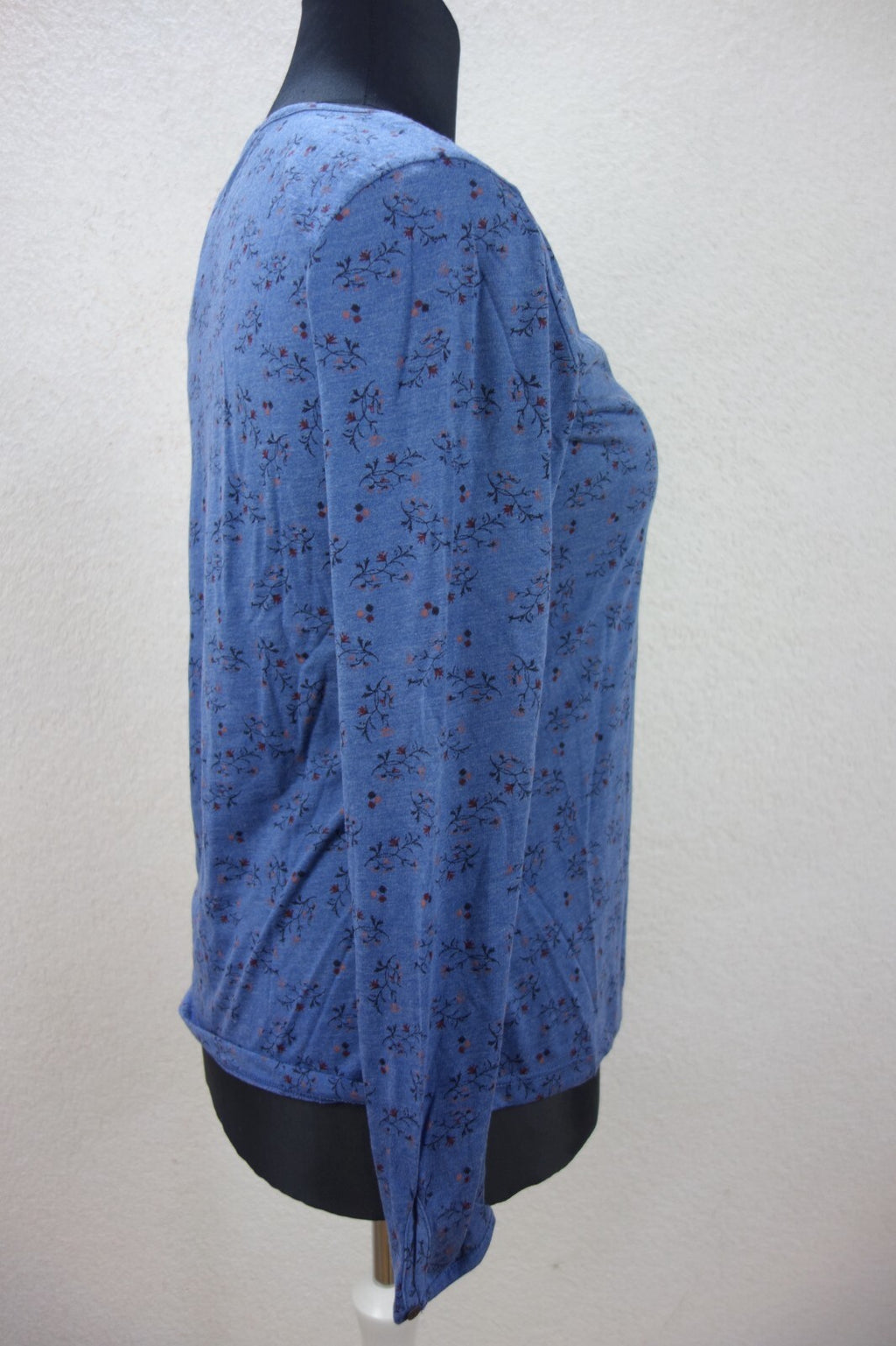 EK3380 Damen Oberteil von edc, blau geblümt, Gr. XL2